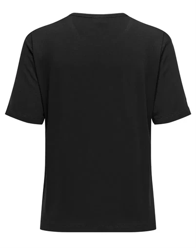 JDY - JDYMila O-Neck T-Shirt - Black
